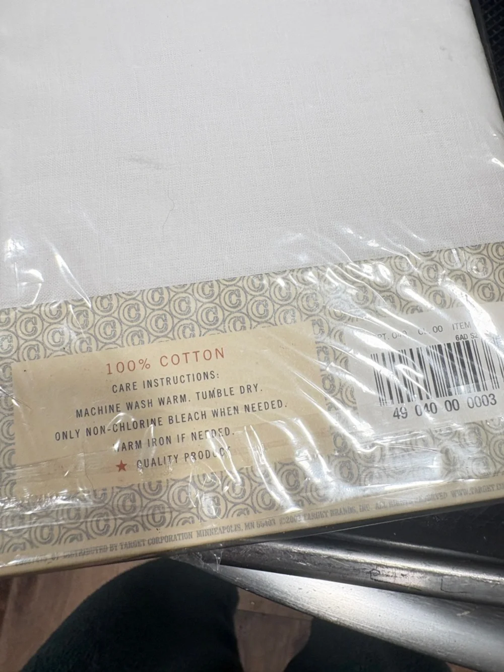 Cherokee 5 pack handkerchiefs. 100% cotton. White. NWT. Brand new. 2 pkgs.